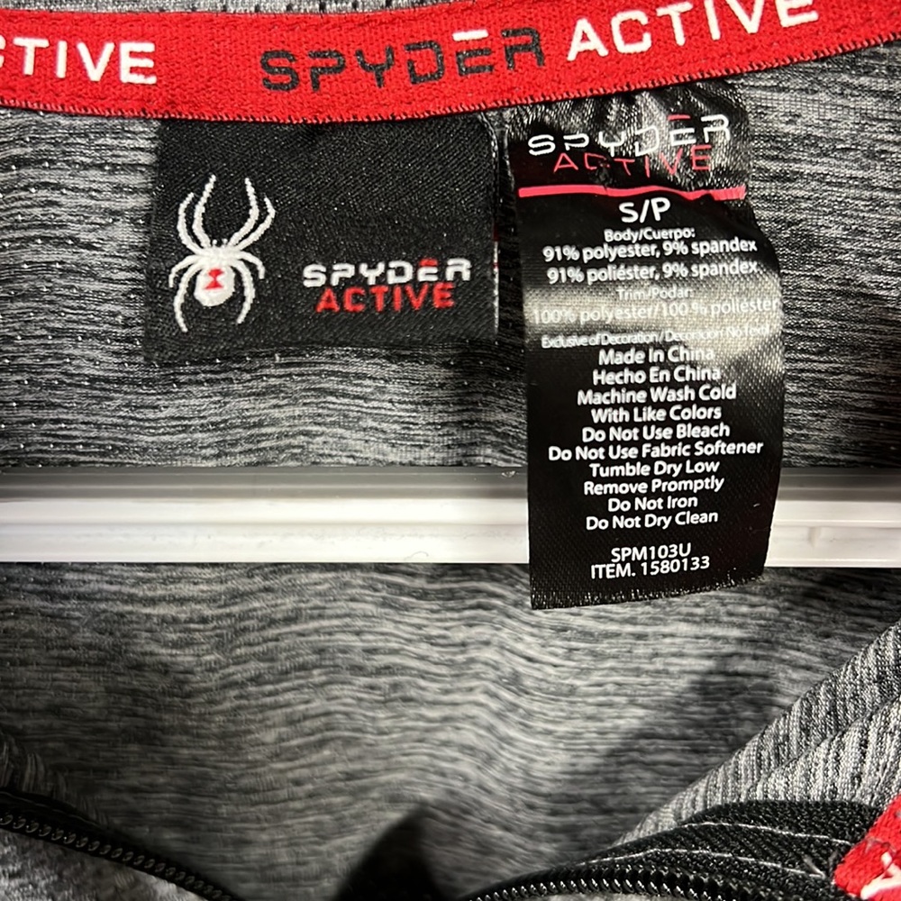 Spyder Active Men Size Small Jacket Lightweight R… - image 5
